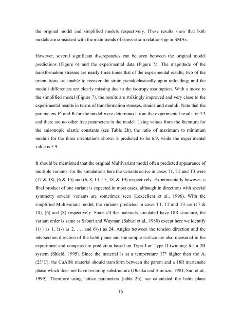 A Simplified Multivariant SMA Model Based on Invariant Plane ...