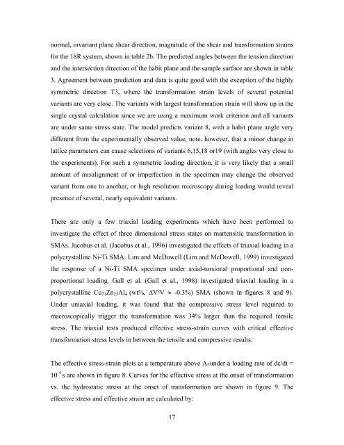 A Simplified Multivariant SMA Model Based on Invariant Plane ...