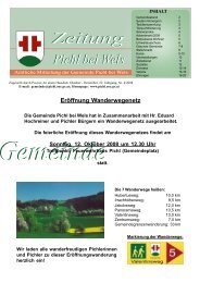 Eröffnung Wanderwegenetz - Pichl bei Wels - Land Oberösterreich