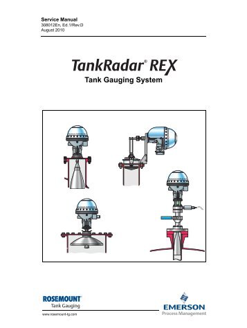 TankRadar Rex Service Manual - Emerson Process Management