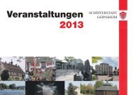 veranstaltungskalender gernsheim 2013.indd - in Gernsheim