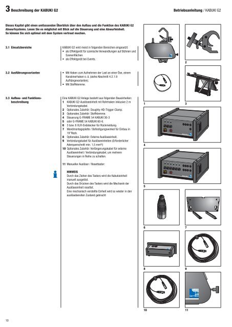 Betriebsanleitung Abwurfsystem KABUKI - Gerriets