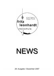 X News 28.pub - Fritz-Leonhardt-Realschule
