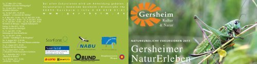 Gersheimer NaturErleben - Gemeinde Gersheim