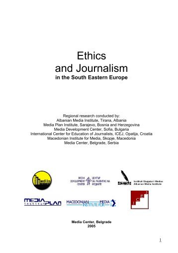 Ethics and Journalism - Medija centar Beograd