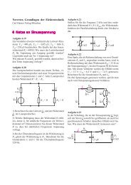 6 Netze an Sinusspannung - Grundlagen der Elektrotechnik