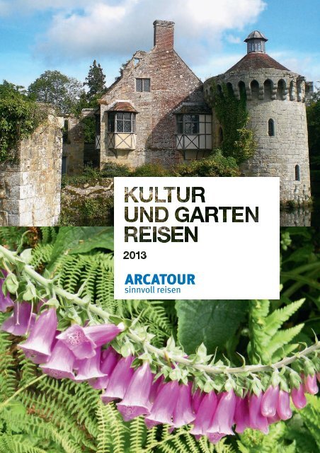 Jahreskatalog 2013 Bei Arcatour