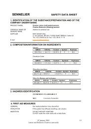 sennelier safety data sheet - Aart de Vos