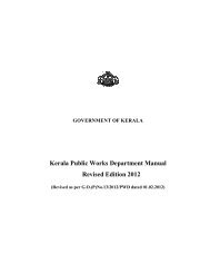 Kerala Public Works Department Manual Revised ... - Kerala PWD