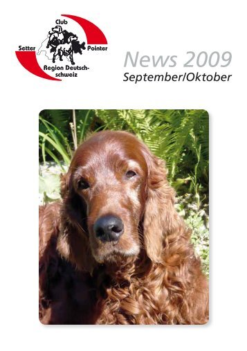 Sept-Okt 2009 - Setter und Pointer Club Schweiz