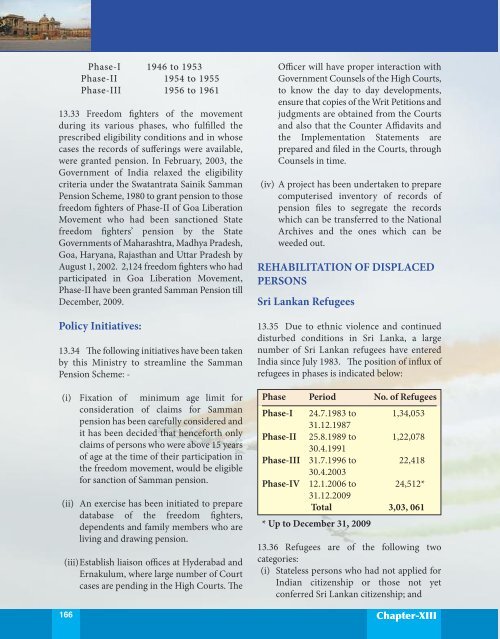 Annual Report - Ministry of Home Affairs