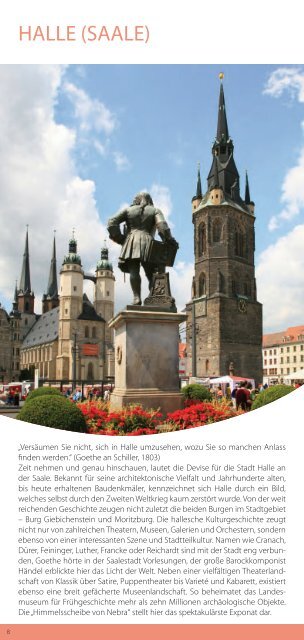 Städte erleben zwischen Harz und Elbe - Halberstadt