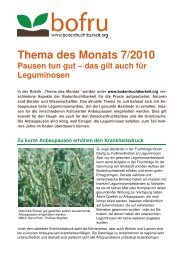 Thema des Monats Juli (.pdf) - Bodenfruchtbarkeit