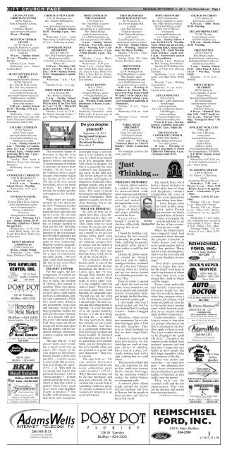 1 & 2-SAT.indd - Bluffton News Banner