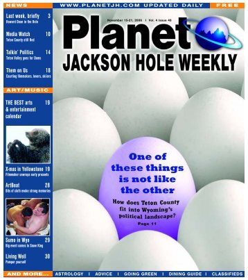 Media Watch 10 - Planet Jackson Hole