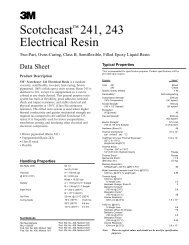 Scotchcast™ 241, 243 Electrical Resin