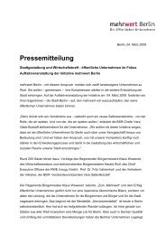 Pressemitteilung - Gesobau