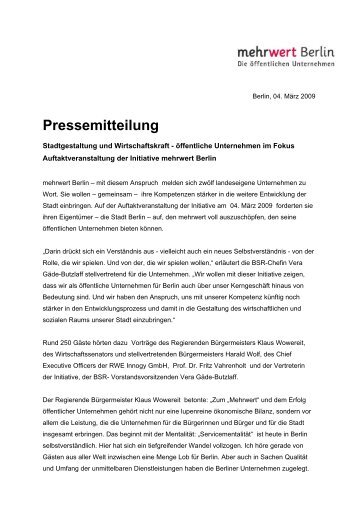 Pressemitteilung - Gesobau