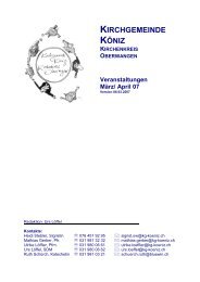 Aktuelle Daten und Infos 07-04 - Kirchenkreis Oberwangen