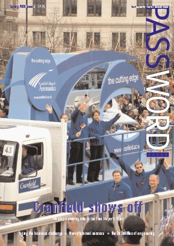 Spring 2003 PW 6 - Cranfield University