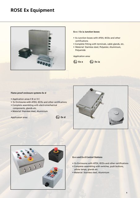 Ex-EQUIPMENT - Rose Systemtechnik GmbH