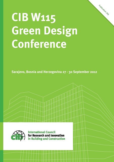 CIB W115 Green Design Conference
