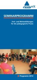 SEMINARPROGRAMM - pad eV