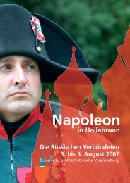 Napoleon in Hollabrunn Die Russischen ... - Werbung & Co