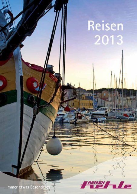 Katalog 2013 (PDF) - Hehle Reisen