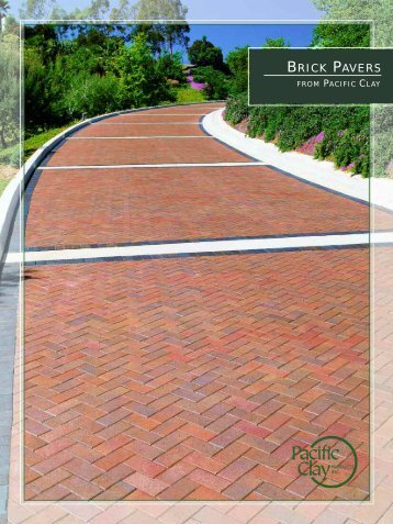 brick pavers pacific clay - Thompson Building Materials