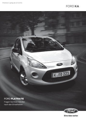 Preisliste Ford Ka.pdf - Ford Deutschland