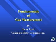 Fundamentals of Gas Measurement - Canadian Gas Association