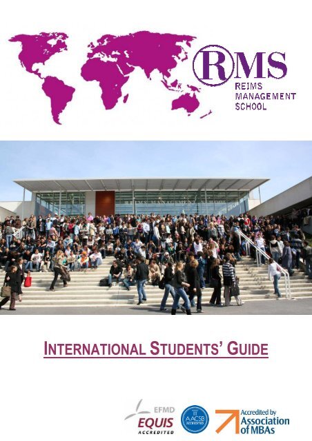 RMS International Students' Guide 2011 - Reims Management School