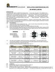installation & maintenance bulletin rm imperial & metric - Istec Corp.