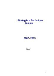 Strategjia e Perfshirjes Sociale - Department of Strategy and Donor ...