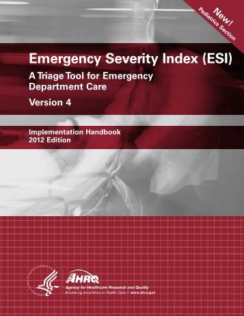 Emergency Severity Index (ESI): A Triage Tool for Emergency ...