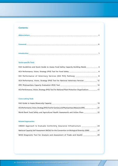 SPS-Related Capacity Evaluation Tools - Standards and Trade ...