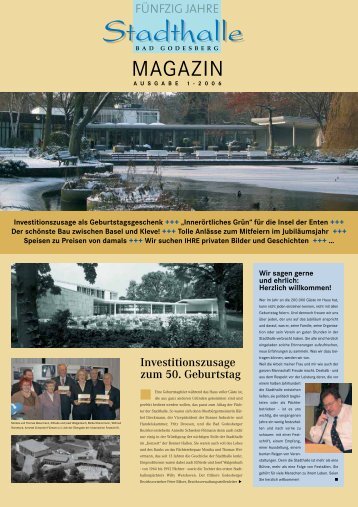 MAGAZIN - Stadthalle Bad Godesberg