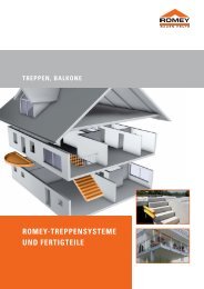 Die Romey-Treppe - Romey Baustoffwerke GmbH