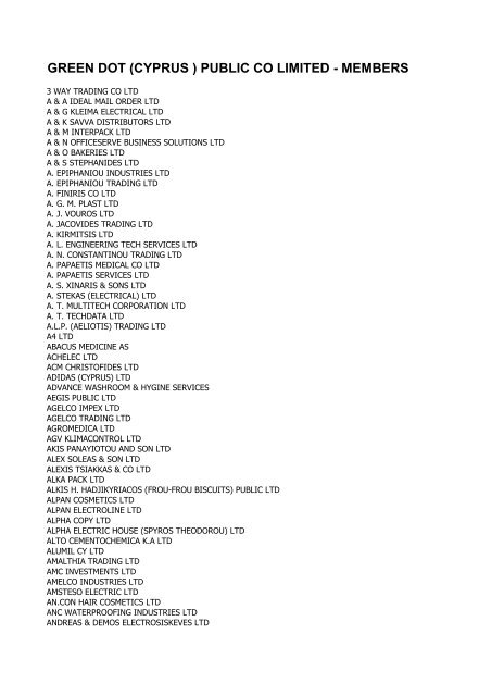 Members to PDF - Green-Dot Cyprus