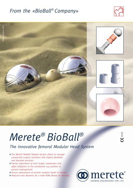 Merete® BioBall® - MattyMedical