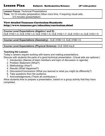 lesson plan subject ce memphis edu bed lesson plan record subject 