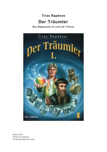 Tiras Rapkeve Der Träumler - BookRix