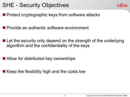 SHE Secure Hardware Extension - ESCRYPT