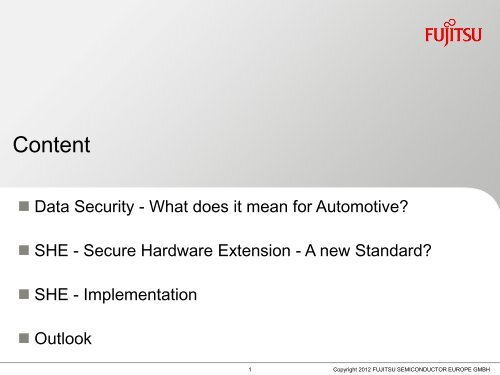 SHE Secure Hardware Extension - ESCRYPT