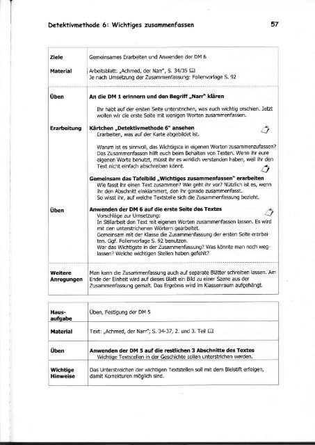 Textdetektive Lehrermanual