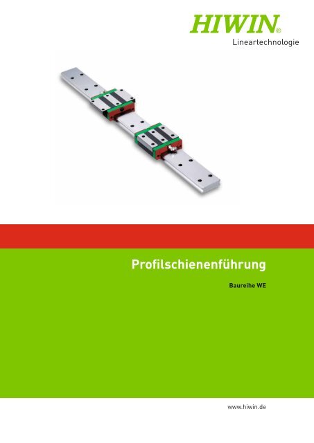 Profilschienenführung - Romicon