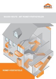 bauen heute - mit romey-fertigteilen - Romey Baustoffwerke GmbH