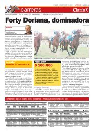 Forty Doriana, dominadora - Clarín