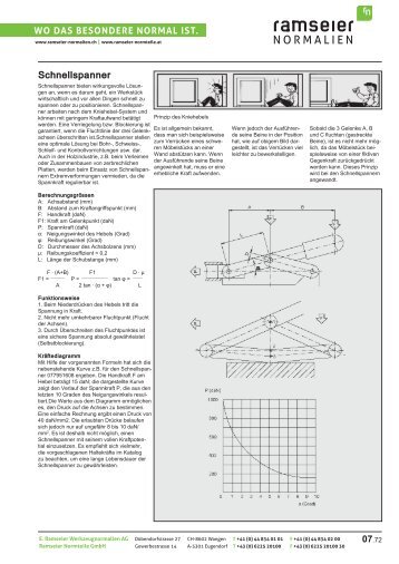 Fixaton rapide [PDF 3,99 MB] - Ramseier-Normalien